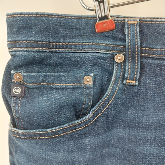 AG Everett Slim Straight Jeans Size 40 - Picture 6 of 13